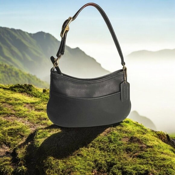 Vintage COACH Black Legacy Demi Hobo Bag - Picture 4 of 11